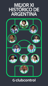 Mejor XI Histórico de la Selección Argentina